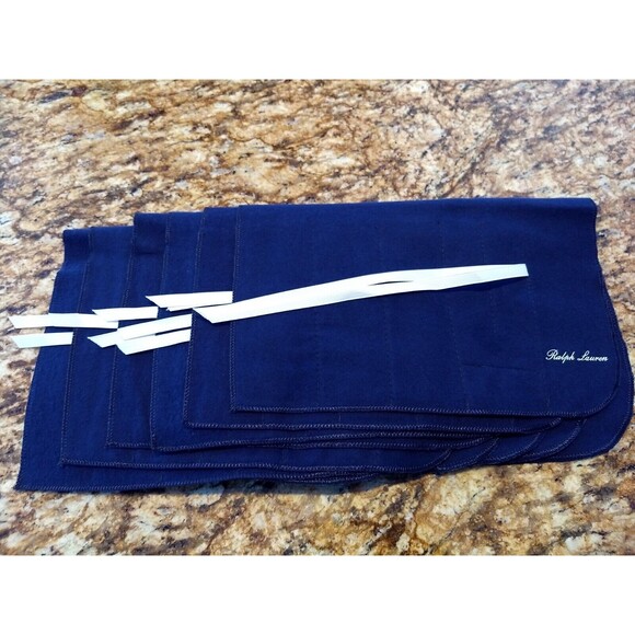 RALPH LAUREN 6‎ Sterling Silver Anti Tarnish Flatware PLACE SETTING Storage Bags - Picture 15 of 16